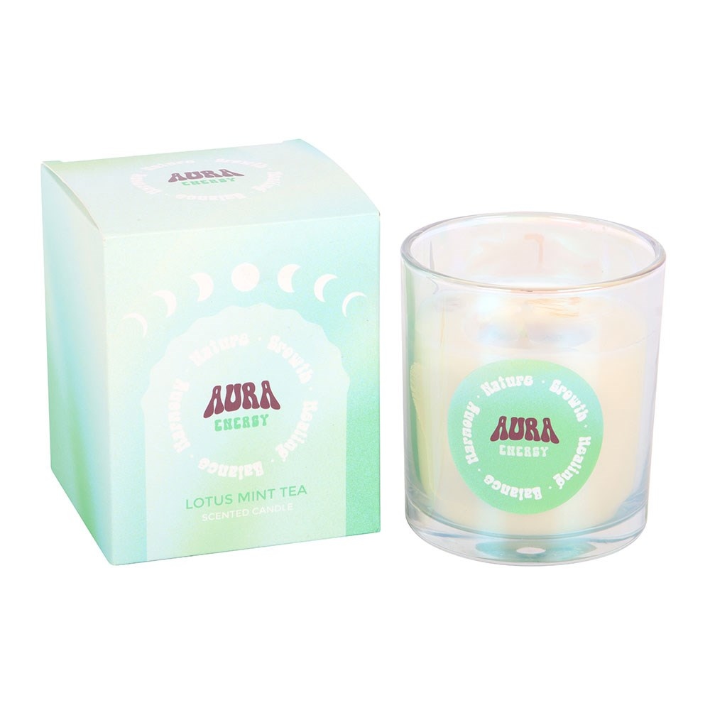 Something Different - Aura Energy Lotus Mint Tea Iridescent Geurkaars - Multicolours